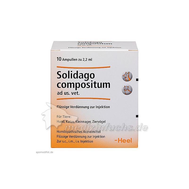 SOLIDAGO COMPOSITUM ad us.vet.Ampullen, 10 ST – PZN 1219864
