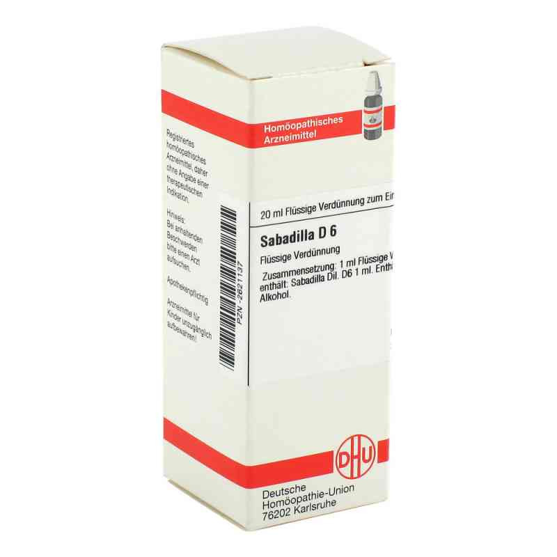 Sabadilla D 6 Dilution (20 ml) – PZN 2621137