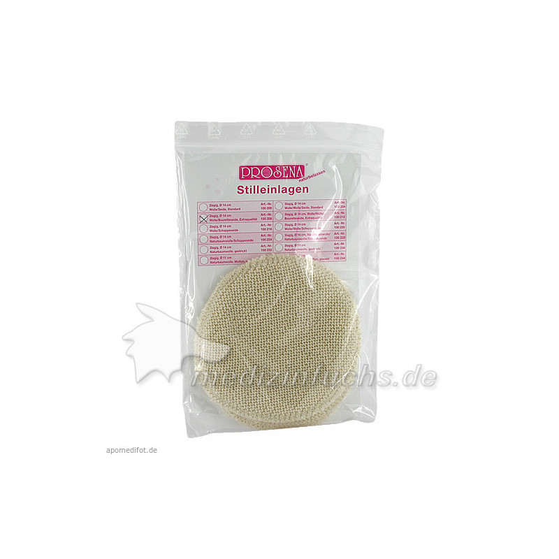 STILLEINLAGEN 2LAGIG SCHURWOLLE/BOURETTESEIDE, 2 ST – PZN 6326062