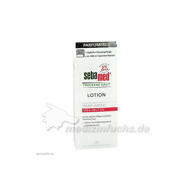 sebamed Trockene Haut Parfumfrei Lotion Urea 5%, 400 ML – PZN 9726721