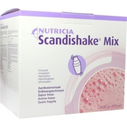 Scandi Shake Mix Erdbeere, 6X85 G – PZN 1289416