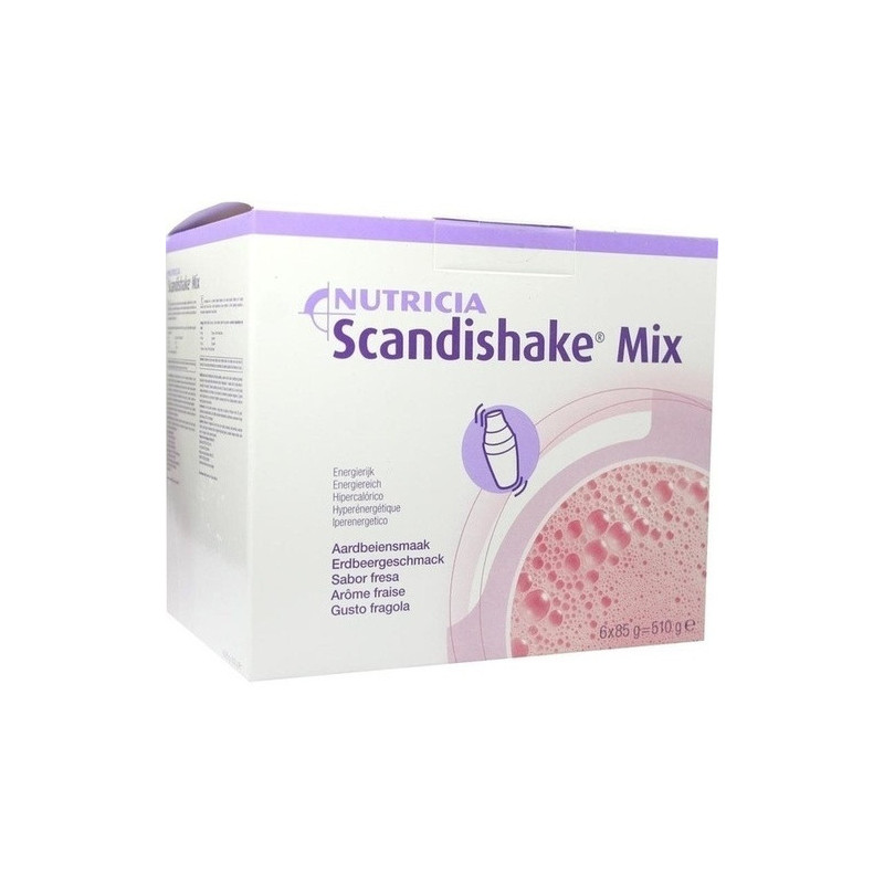 Scandi Shake Mix Erdbeere, 6X85 G – PZN 1289416