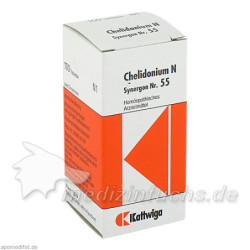 SYNERGON KOMPL CHELID N 55, 100 ST – PZN 4905413