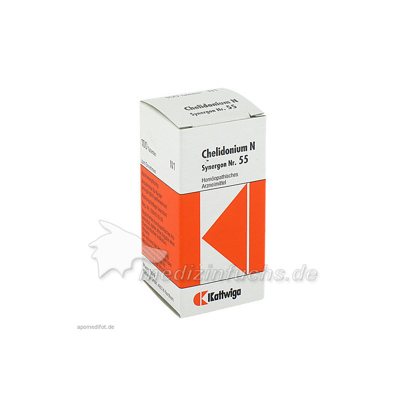 SYNERGON KOMPL CHELID N 55, 100 ST – PZN 4905413