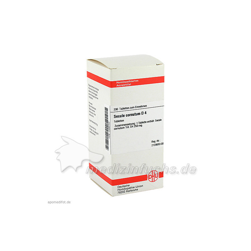 SECALE CORNUT D 4, 200 ST – PZN 3486753