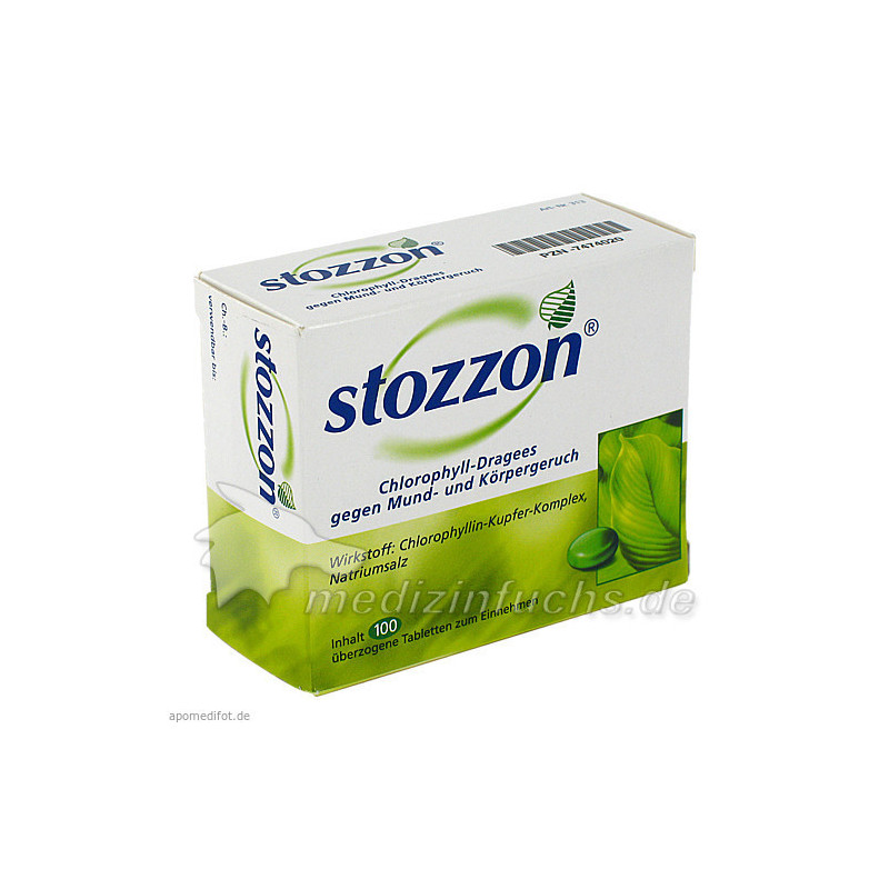 Stozzon Chlorophyll, 100 ST – PZN 7474020
