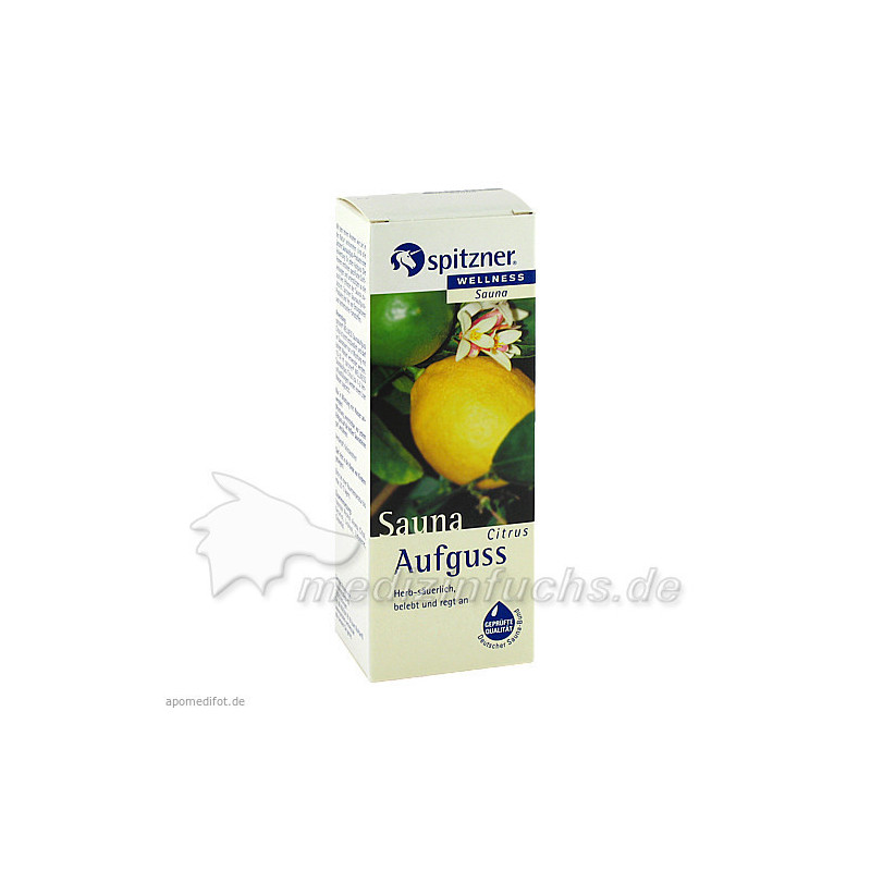 Spitzner Saunaaufguss Citrus Wellness, 190 ML – PZN 1092429