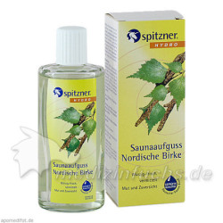 Spitzner Saunaaufguss Nordische Birke Hydro, 190 ML – PZN 4967153