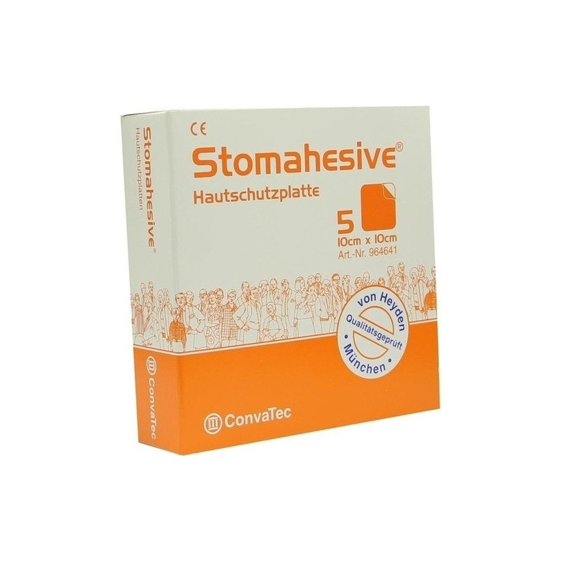 STOMAHESIVE HAUTS 10X10CM, 5 ST – PZN 1664943