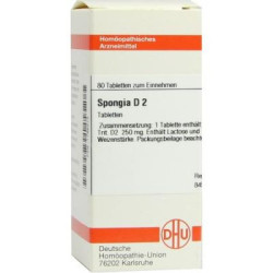 Spongia D 2 Tabletten (80 stk) – PZN 1786273