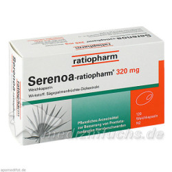 SERENOA-ratiopharm 320mg Weichkapseln, 120 ST – PZN 3731365