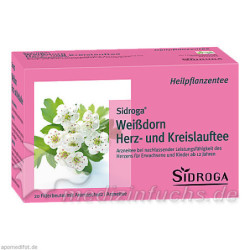Sidroga Weißdorn Herz-und Kreislauftee, 20 ST – PZN 4262636