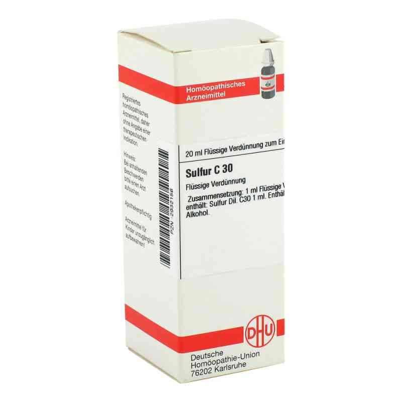 Sulfur C 30 Dilution (20 ml) – PZN 2932156