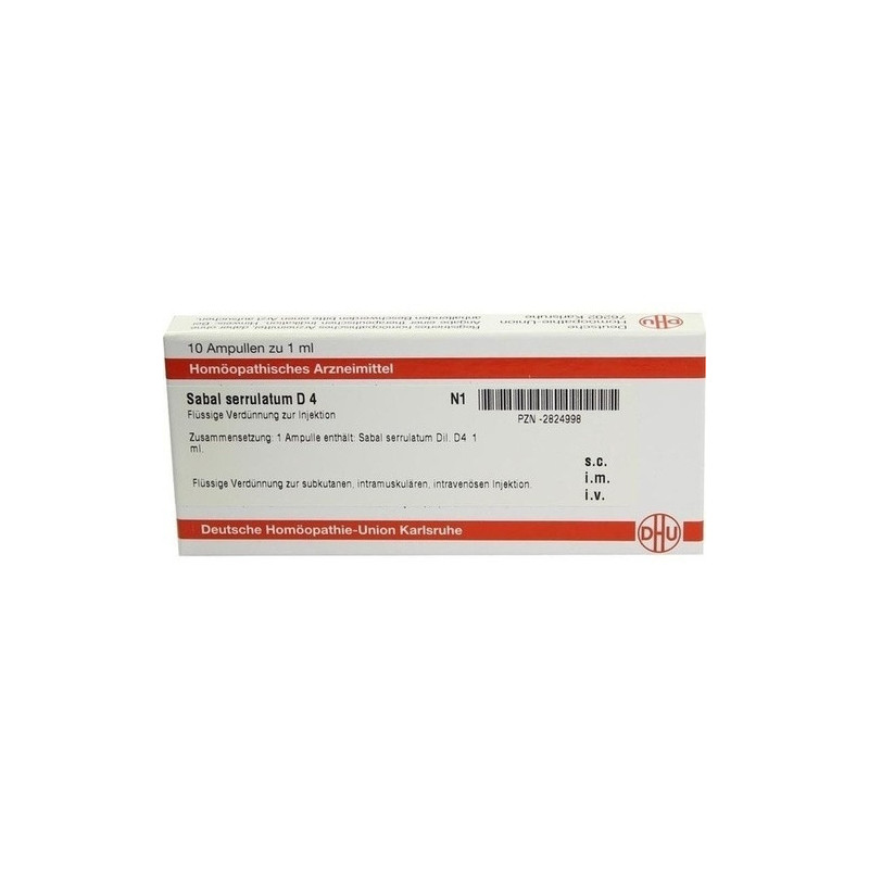 SABAL SERRUL D 4, 10X1 ML – PZN 2824998
