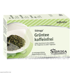 Sidroga Wellness Grüntee koffeinfrei, 20 ST – PZN 10354756