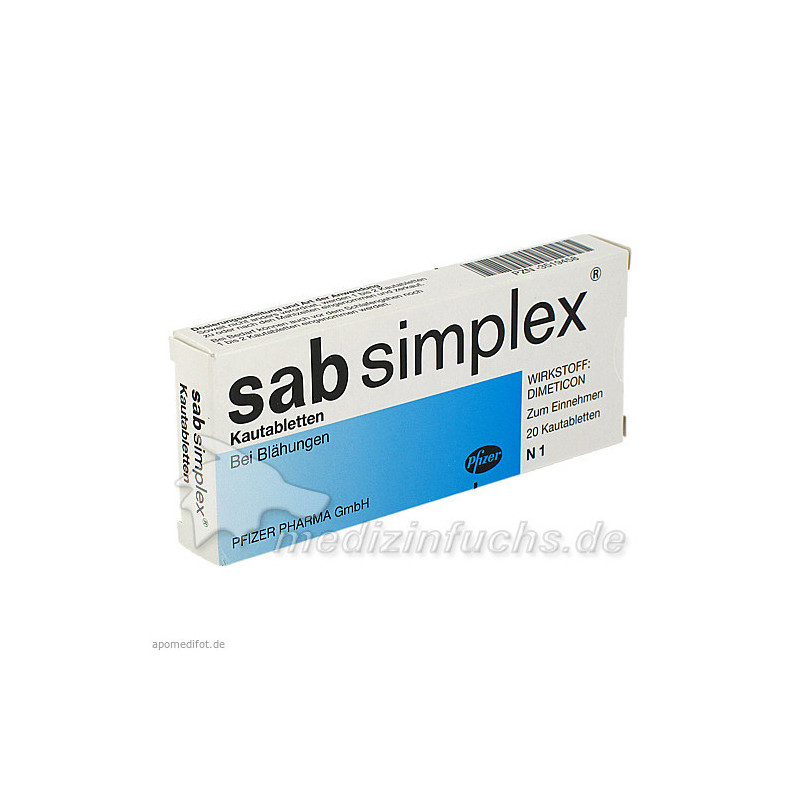 SAB SIMPLEX, 20 ST – PZN 3519458