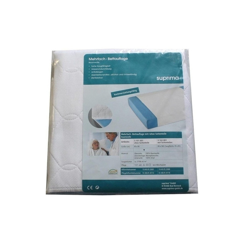 Suprima Mehrweg-Bettunterlage 85x90cm Art. 101, 1 ST – PZN 7673179