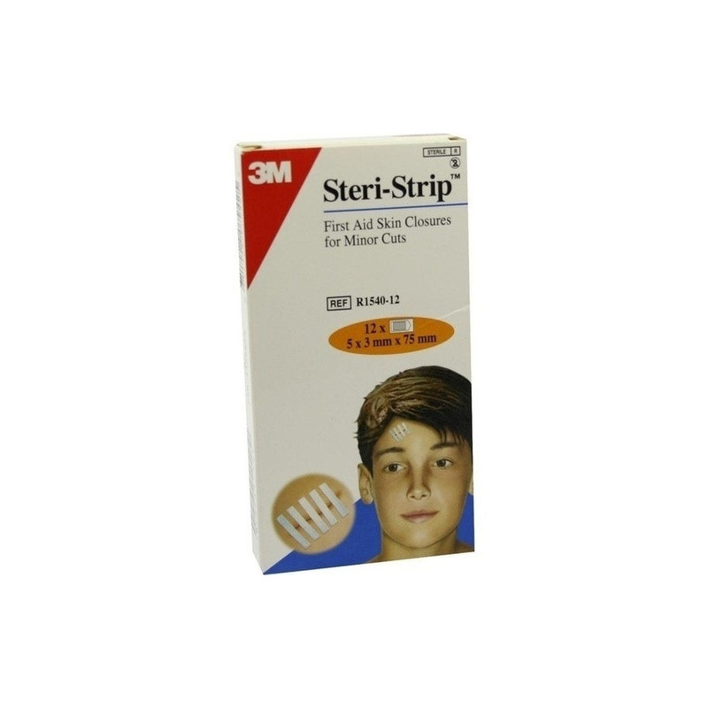 Steri Strip steril 1540 P 3X75mm, 12X5 ST – PZN 3328853
