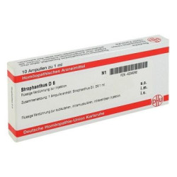 Strophanthus D 6 Ampullen (10X1 ml) – PZN 4238282