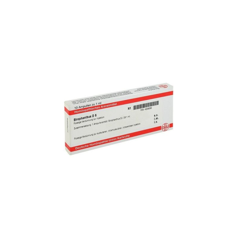 Strophanthus D 6 Ampullen (10X1 ml) – PZN 4238282