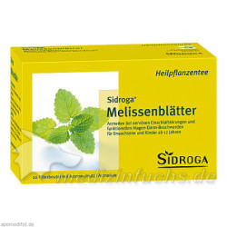 SIDROGA MELISSENBLAETT, 20 ST – PZN 1884892