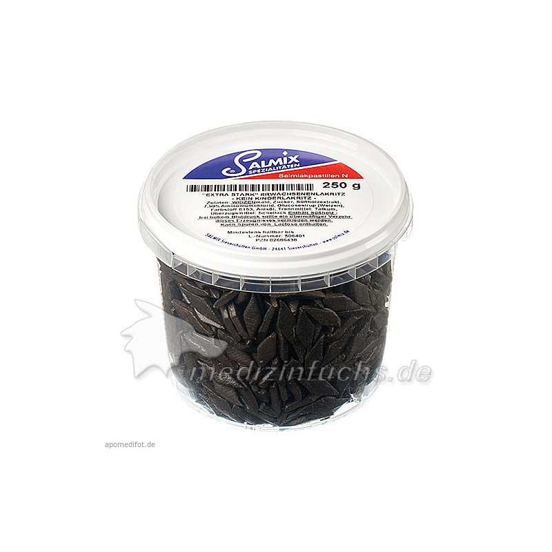Salmix Salmiakpastillen N, 250 G – PZN 2686438