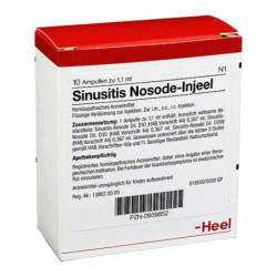 Sinusitis Nosode Injeel Ampullen (10 stk) – PZN 939852