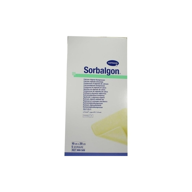 Sorbalgon 10X20cm Kompressen, 5 ST – PZN 4392712