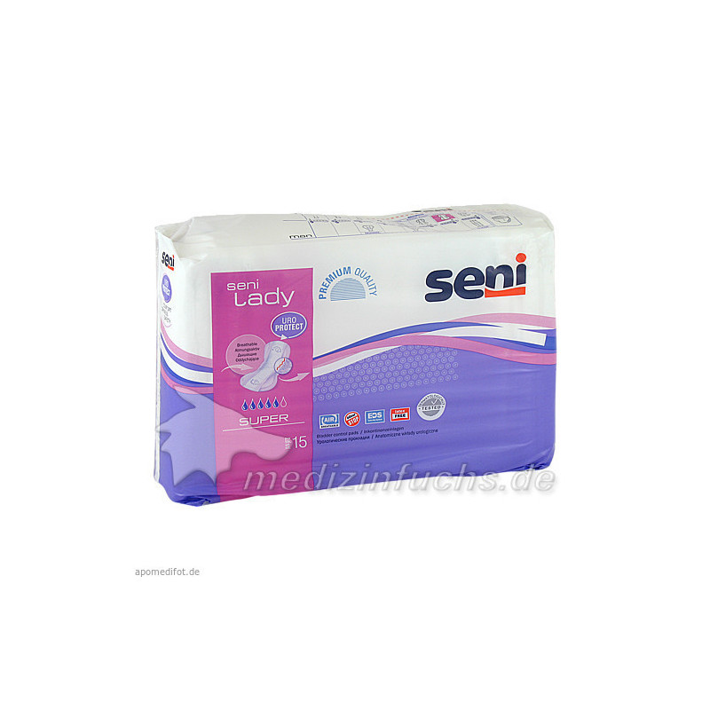 Seni Lady Super Urinvorlage, 15 ST – PZN 2043137