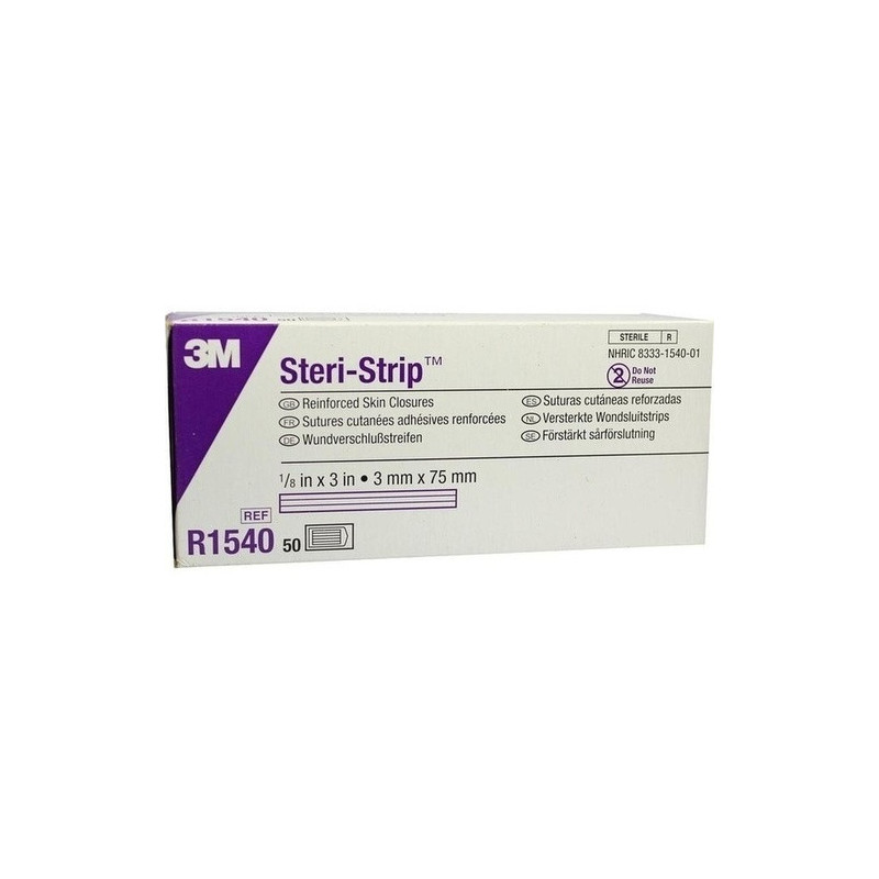 Steri Strip steril R 1540 3x75mm, 50X5 ST – PZN 4586066