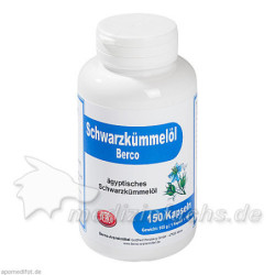 Schwarzkümmelöl BERCO, 150 ST – PZN 2417796