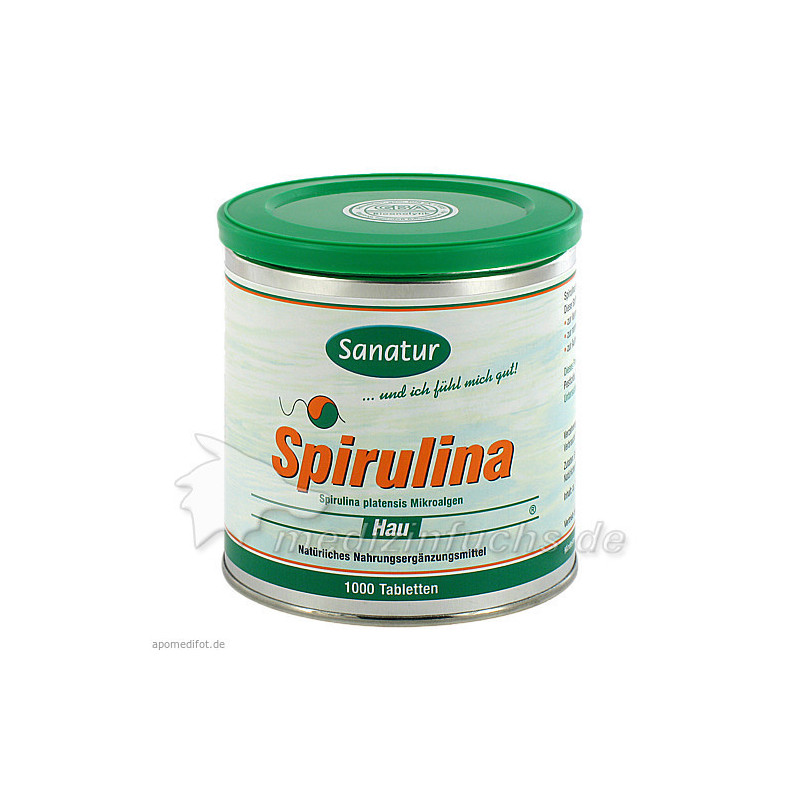 Spirulina Hau 400 mg, 1000 ST – PZN 8767221