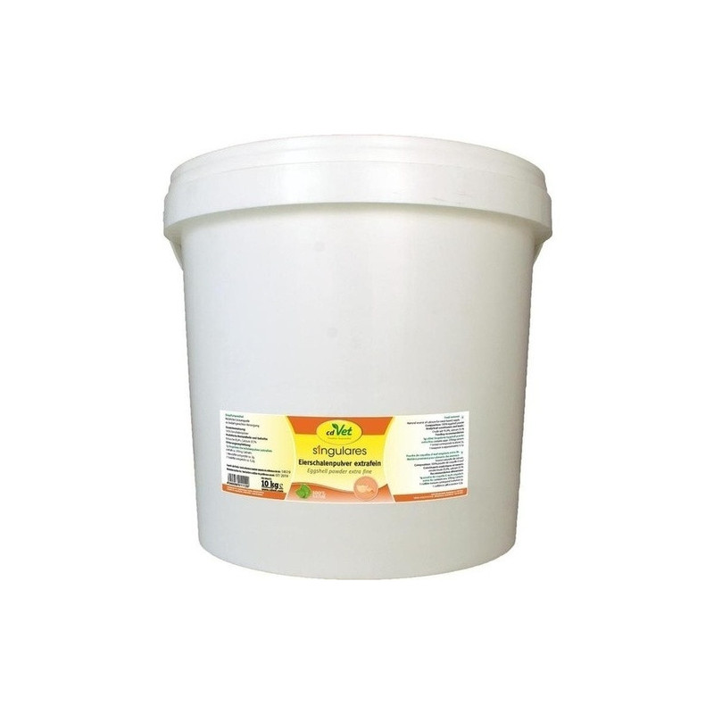 Singulares Eierschalenpulver extrafein vet, 10 KG – PZN 10966376
