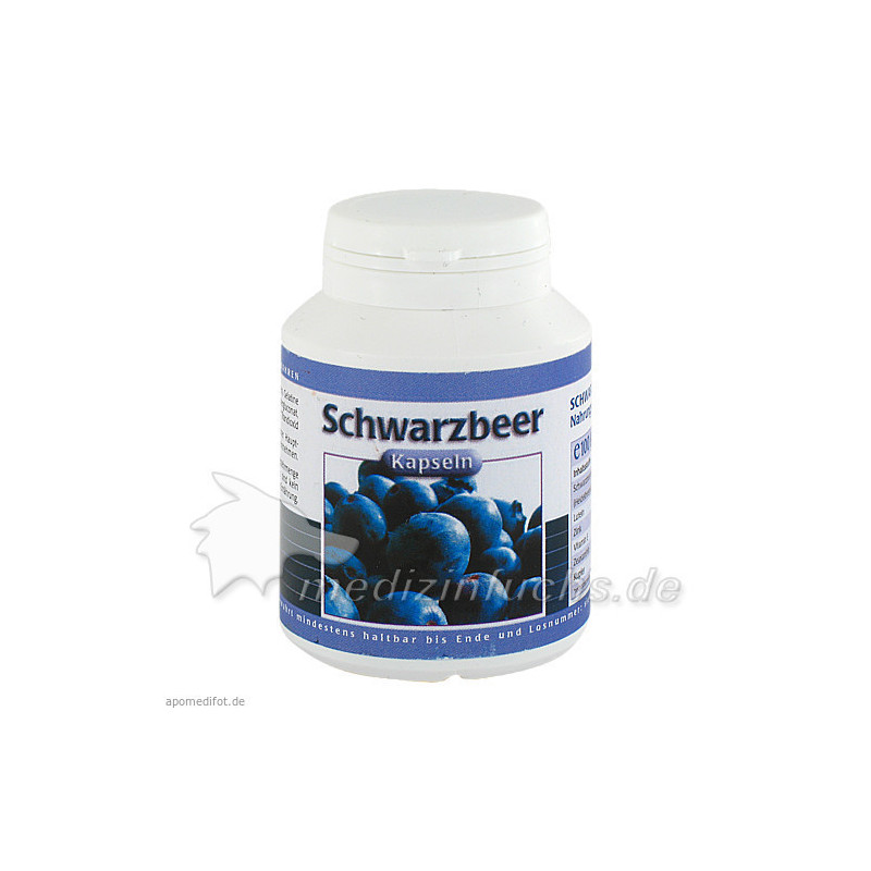 Schwarzbeer-Kapseln, 100 ST – PZN 3348399