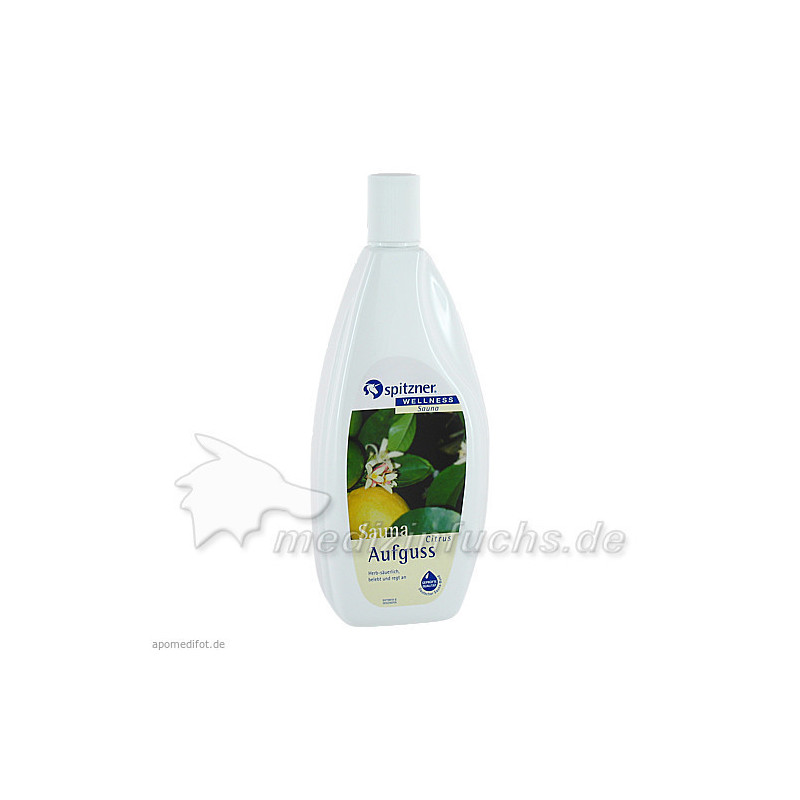 Spitzner Saunaaufguss Citrus Wellness, 1000 ML – PZN 1308473