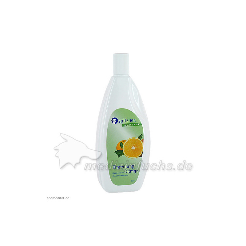 Spitzner Massage Einreibung Orange, 1000 ML – PZN 5511691