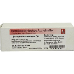 Scrophularia nodosa D6, 10 G – PZN 909199