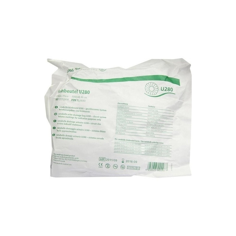 sanabelle Beinbeutel U280 Tag+Nacht 90cm, 1 ST – PZN 9228093
