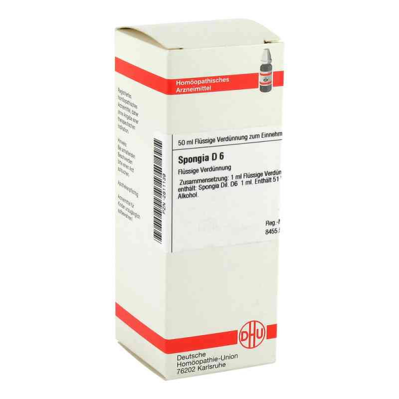 Spongia D 6 Dilution (50 ml) – PZN 2811139