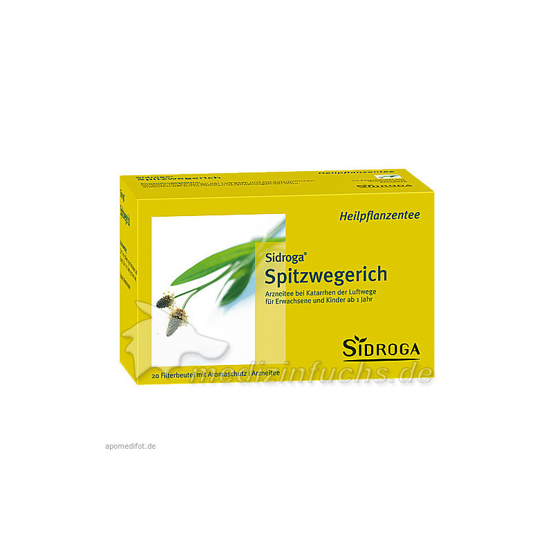 SIDROGA SPITZWEGERICH, 20 ST – PZN 1906501