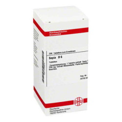 Sepia D 6 Tabletten (200 stk) – PZN 2105973