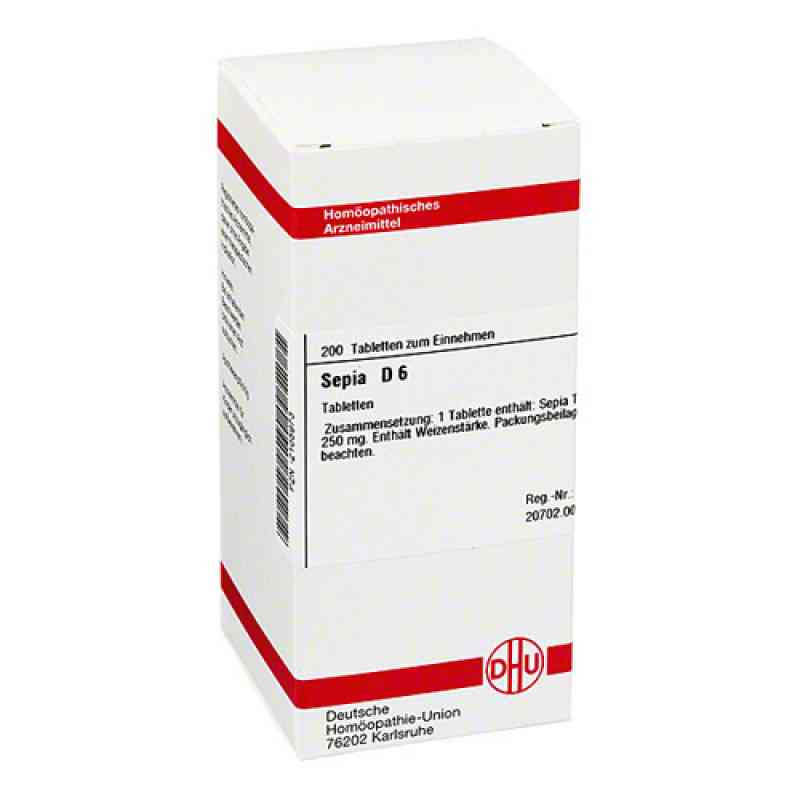 Sepia D 6 Tabletten (200 stk) – PZN 2105973