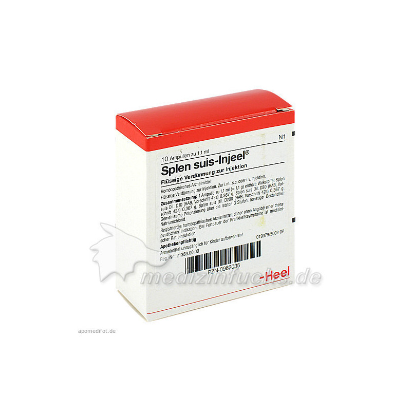 SPLEN SUIS INJ ORG, 10 ST – PZN 962035