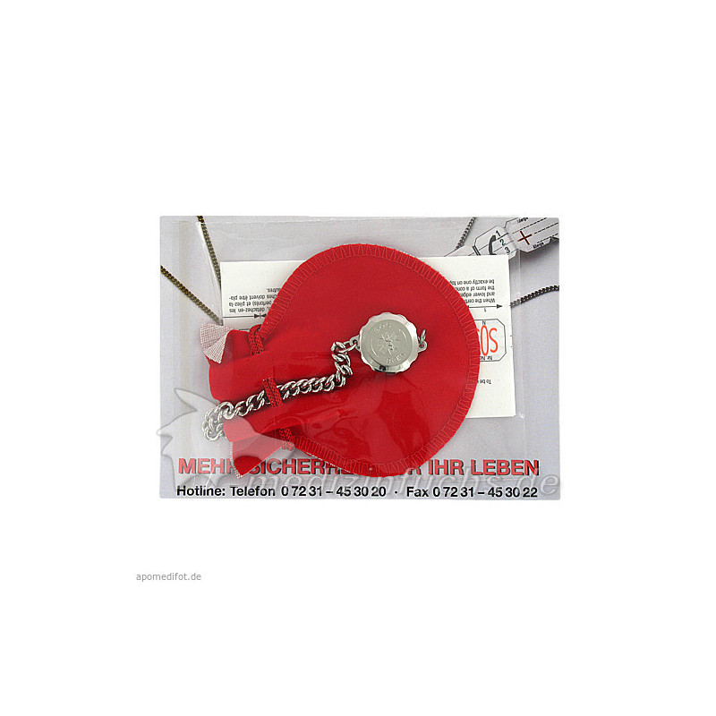 SOS-Kettenarmband Edelstahl, 1 ST – PZN 5994270