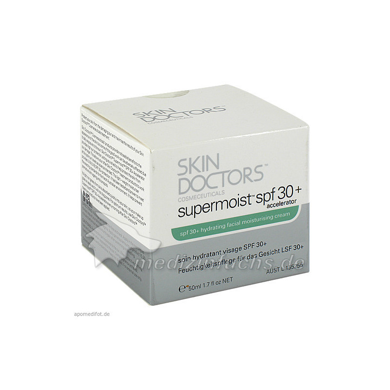 SKIN DOCTORS Supermoist SPF 30+Accelerator Creme, 50 ML – PZN 880923