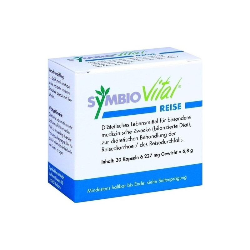 SYMBIO VITAL Reise Kapseln, 30 ST – PZN 7072451