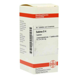 Sabina D 4 Tabletten (80 stk) – PZN 2635688