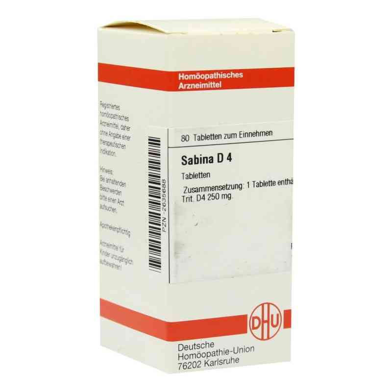 Sabina D 4 Tabletten (80 stk) – PZN 2635688