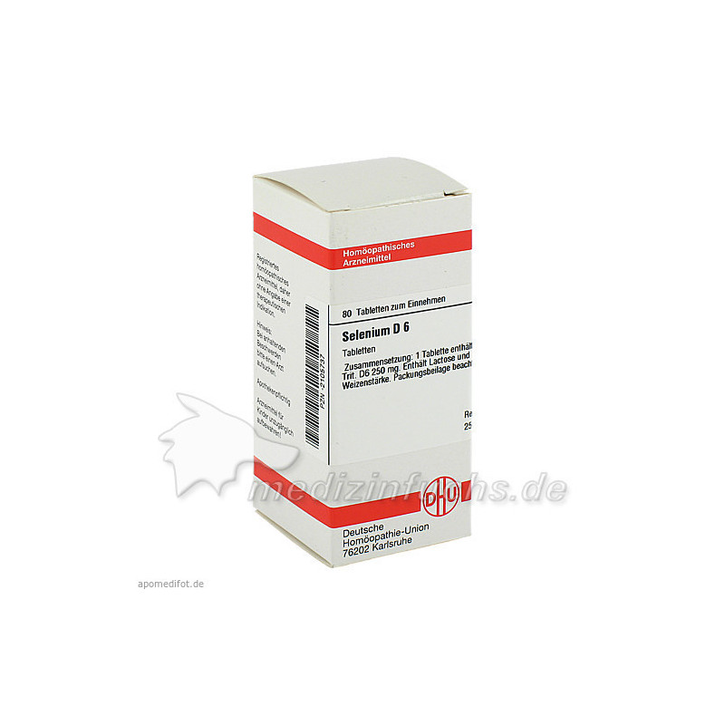 SELENIUM D 6, 80 ST – PZN 2105737