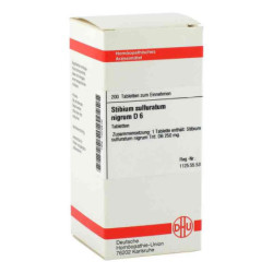 Stibium Sulf. nigrum D 6 Tabletten (200 stk) – PZN 1072510